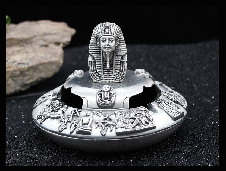 Cendrier pharaon Argent