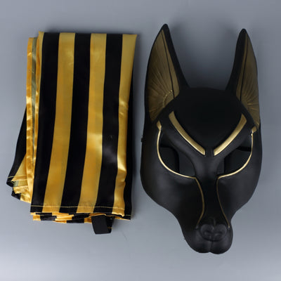 Déguisement Égyptien <br> Masque Anubis