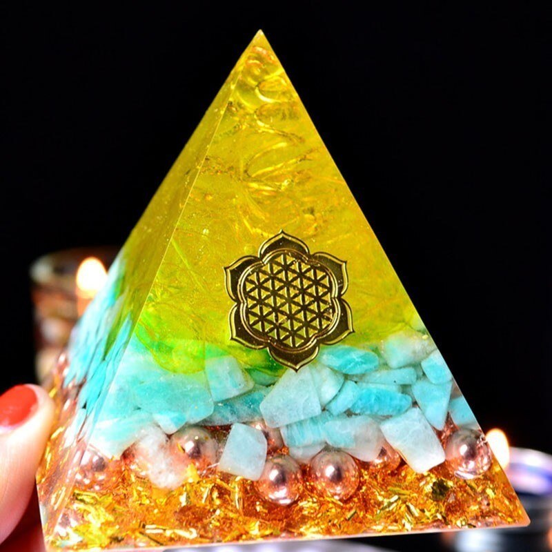 Pirámide de orgonita<br> Wicca