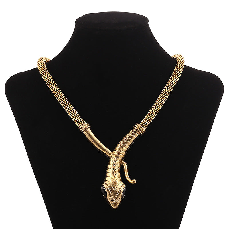 Collier Égyptien <br> Serpent