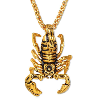 pendentif scorpion Or