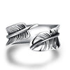 Bague Plume Argent