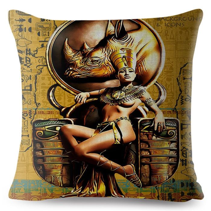 Housse de Coussin Nefertiti