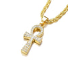 Amulette Égyptienne <br> Croix Ankh Brillant