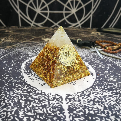 Pirámide de orgonita<br> gran purificador