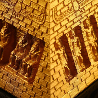 Décoration Égyptienne <br> Pyramide Temple de Simbel