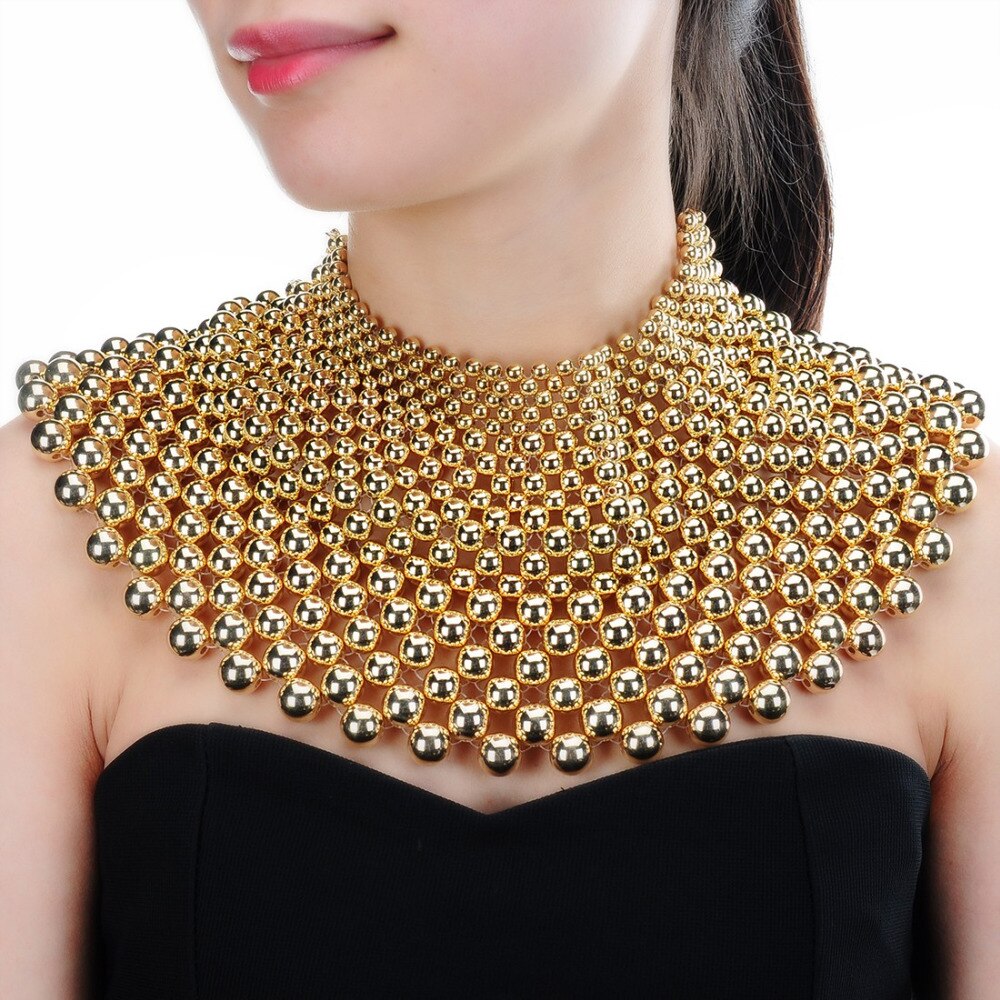 Collier Plastron <br> Perle