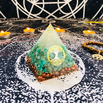 Pyramide Orgonite <br> Harmonie Énergétique