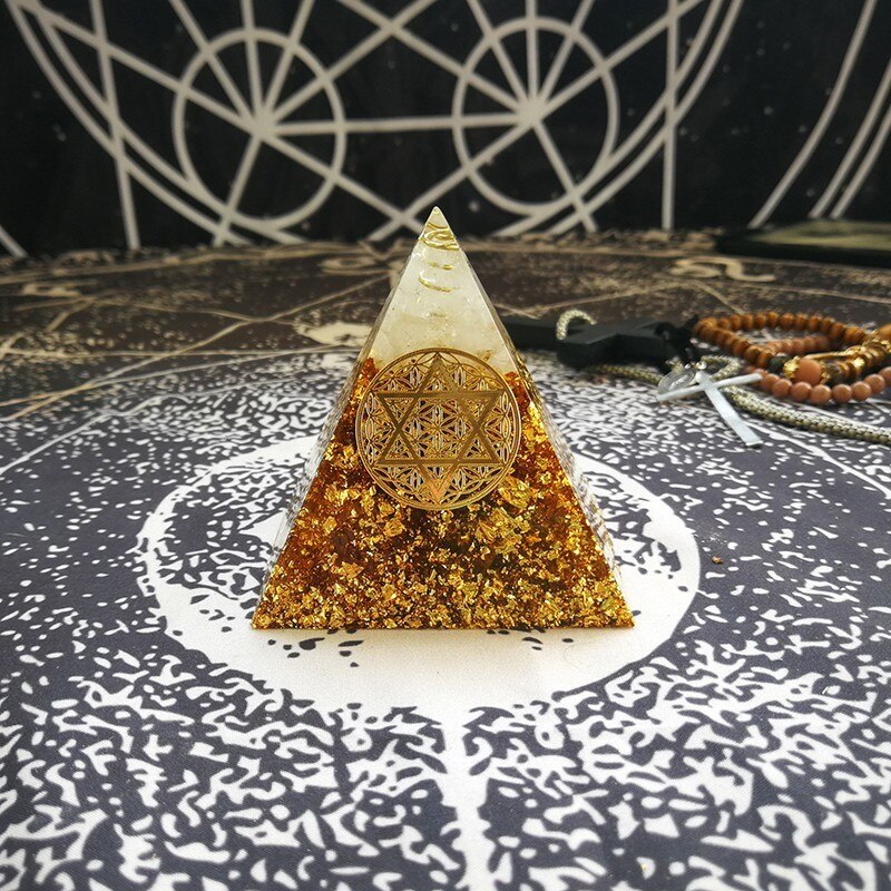 Pirámide de orgonita<br> gran purificador