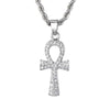 Amulette Égyptienne <br> Croix Ankh Brillant