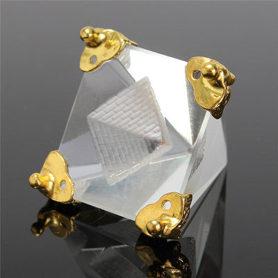 Pyramide Orgonite <br> Pyramide Égyptienne Crystal