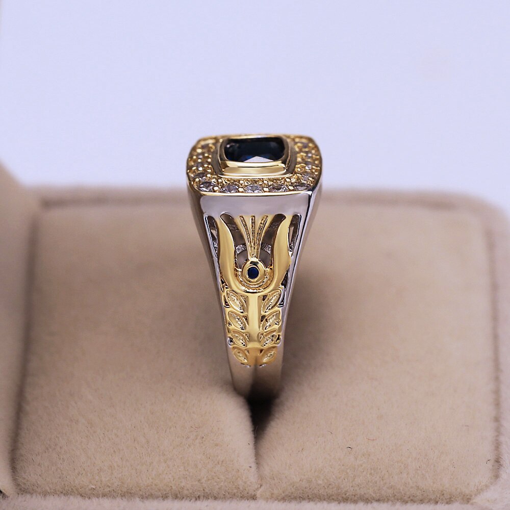 Bague d'éternité Horus en saphir