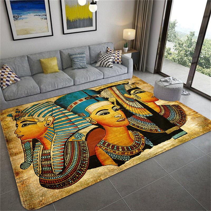 tapis égyptien Pharaon & Reines égyptiennes