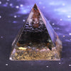 Pyramide Orgonite <br> Tourmaline Noire