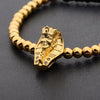 Bracelet Égyptien <br> Perle Pharaon
