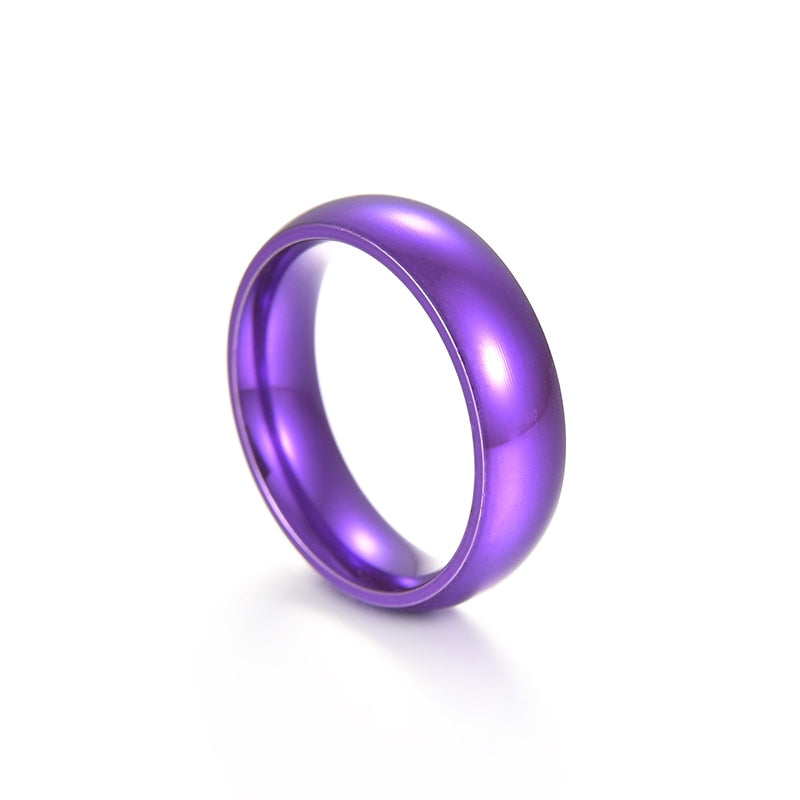 Bague en violet