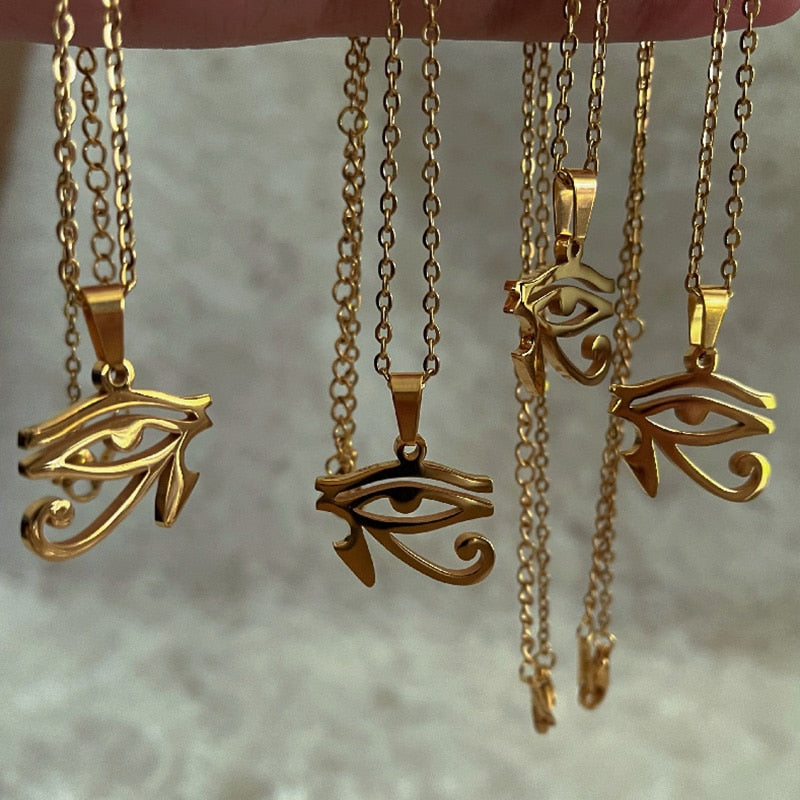 Collier croix du pharaon Horus