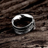 Bague Plume Homme