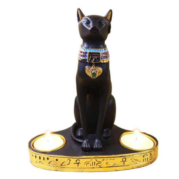 Bougeoir chat | Egypte Antique Shop