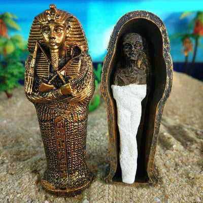 Figurine égyptienne Sarcophage & Momie (9,5 cm) | Egypte Antique Shop