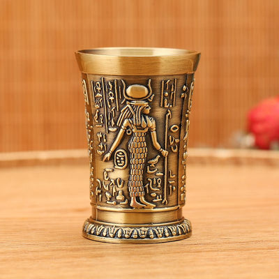 Objeto egipcio<br> copa antigua
