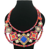 Collier Plastron tribal estivale