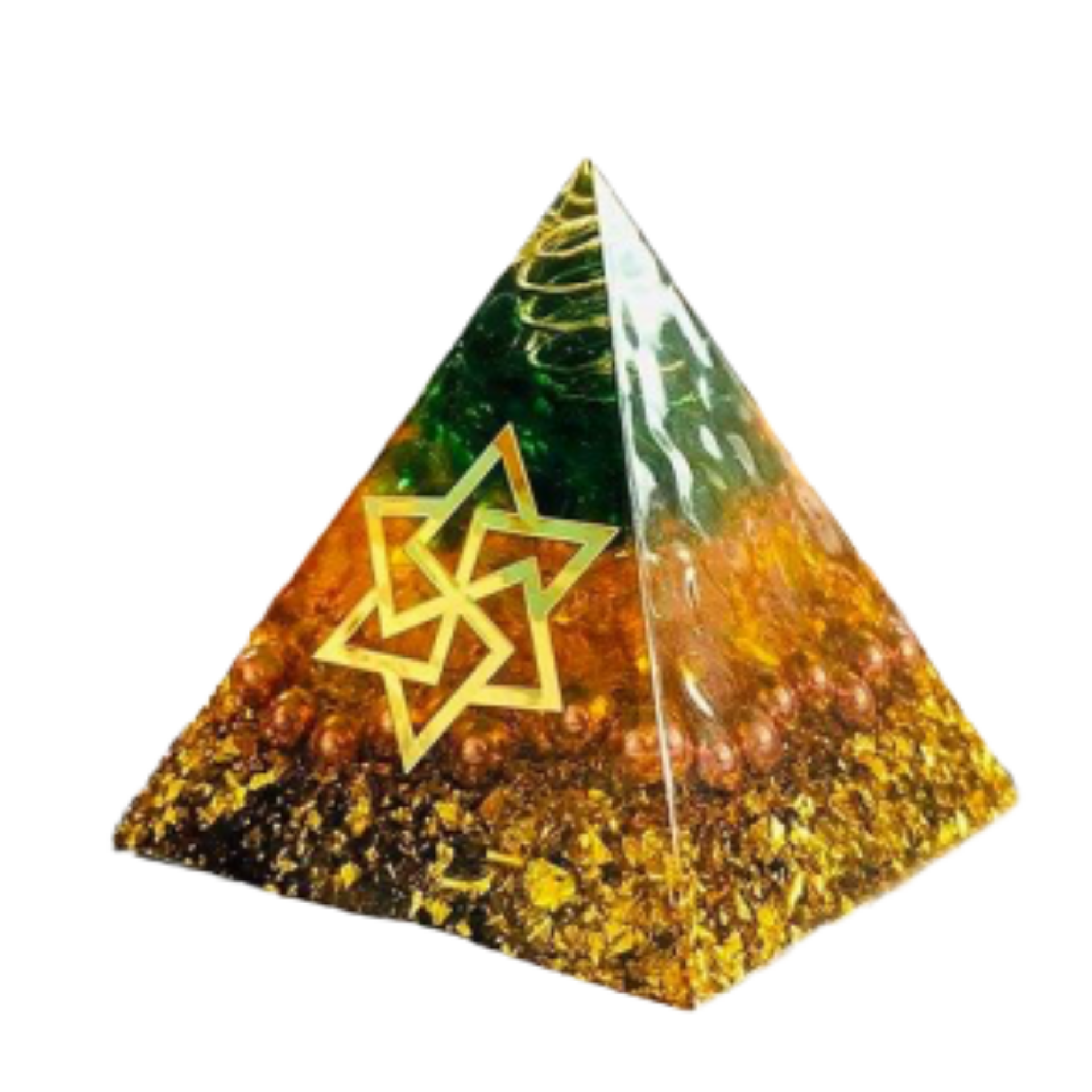 Pyramide Orgonite <br> Dynamique Energie
